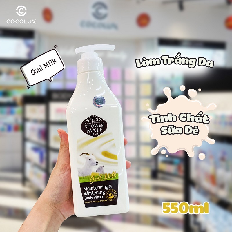 Sữa tắm Showermate Sữa Dê