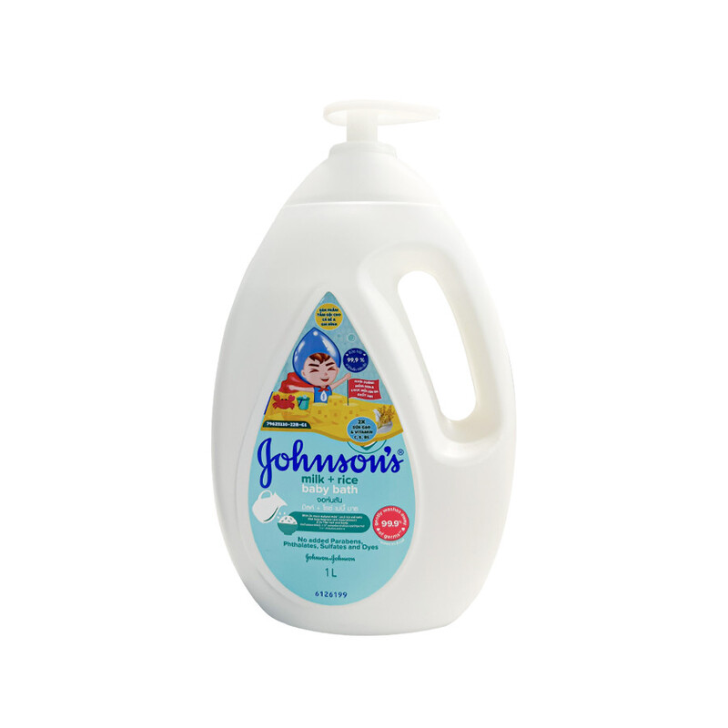 Sữa Tắm Johnson Baby Chứa Sữa & Gạo 1000ml