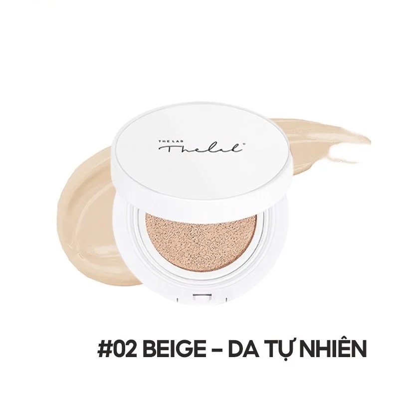 ​​​​Phấn Nước The Lab Oligo Hyaluronic Acid Healthy Cream Cushion Dưỡng Da Cấp Ẩm #02 Beige 12g