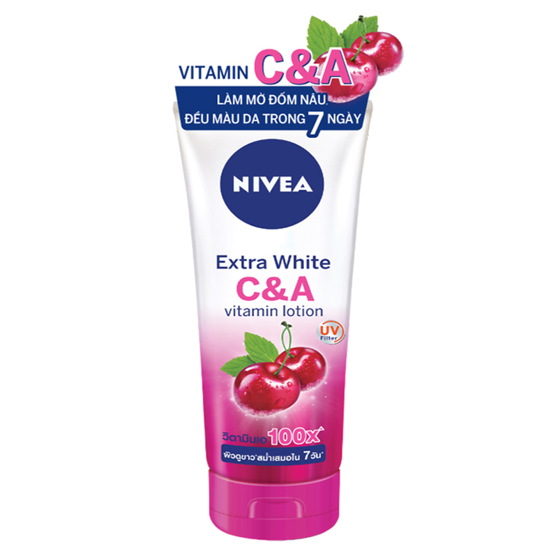 Sữa Dưỡng Thể Nivea Extra White C&A Dưỡng Sáng Da 180ml