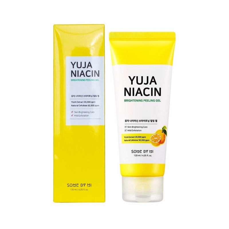 Tẩy Tế Bào Chết Da Mặt Some By Mi Yuja Niacin Brightening Peeling Gel Dịu Nhẹ Làm Sáng Da 120ml