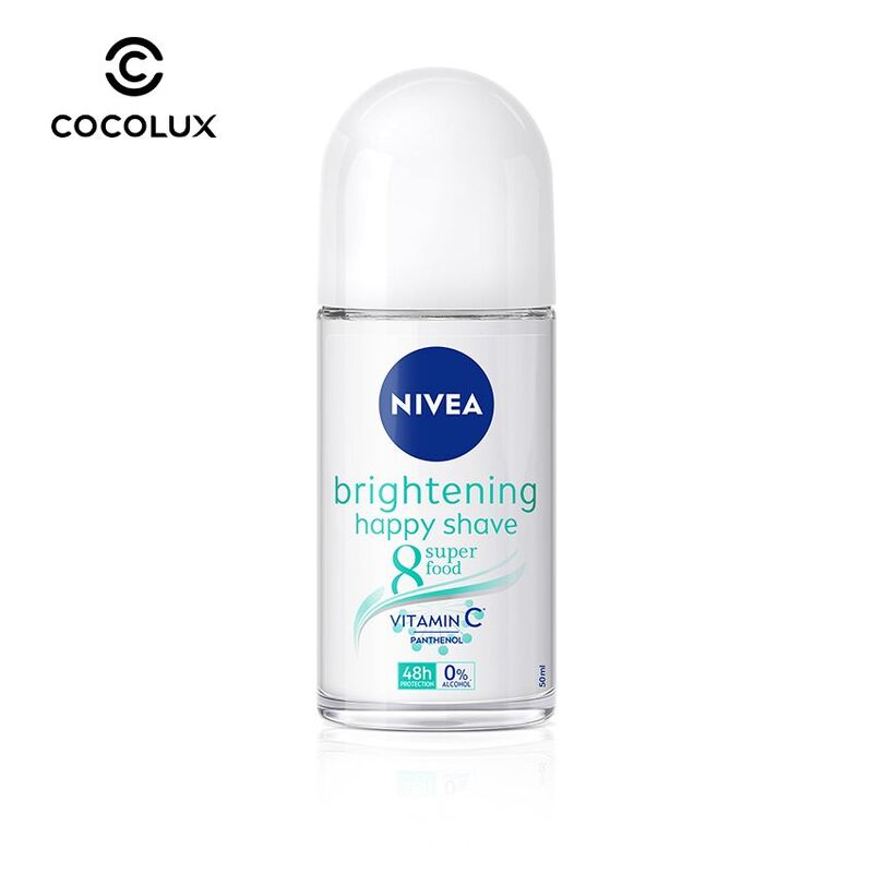 Lăn ngăn mùi NIVEA Brightening Happy Shave 8 Superfood 50ml