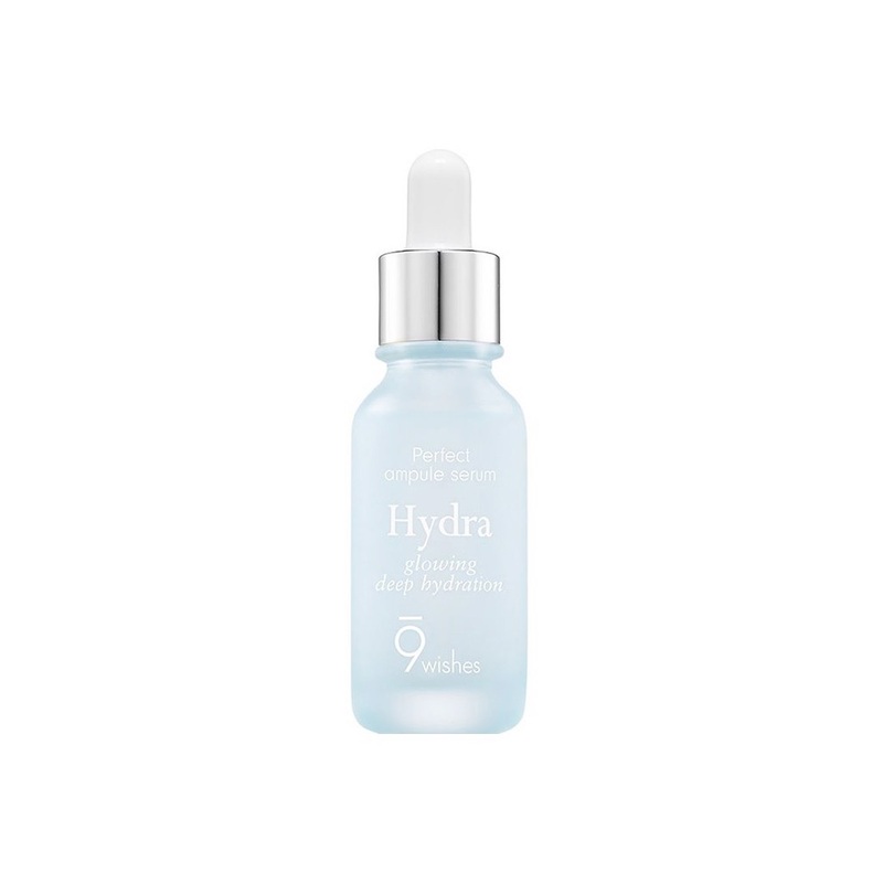Serum 9Wishes Hydra Glowing Deep Hydration Ampule Dưỡng Ẩm, Căng Bóng Da 25ml