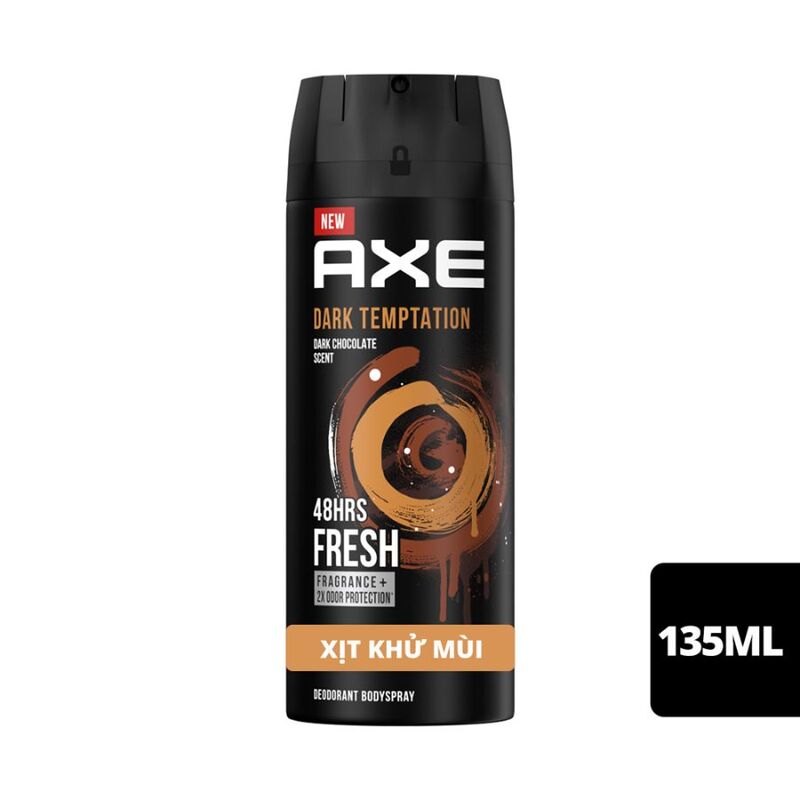 Xịt Khử Mùi AXE Dark Temptation 135ml