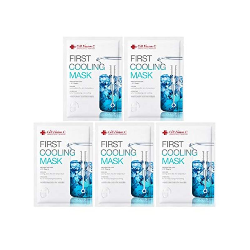 Mặt Nạ Dịu Da Khẩn Cấp Cell Fusion C First Cooling Mask 27g X 5miếng