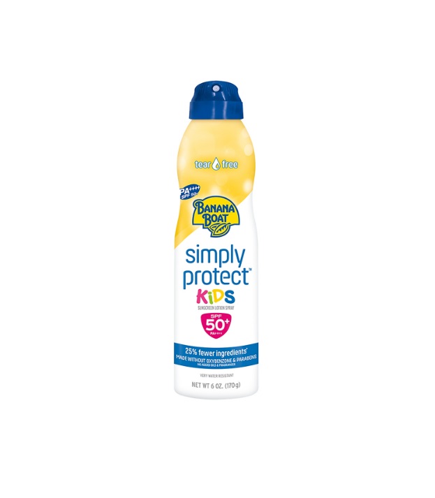 Xịt Chống Nắng Cho Trẻ Em Banana Boat Simply Protect Kids SPF50 170g