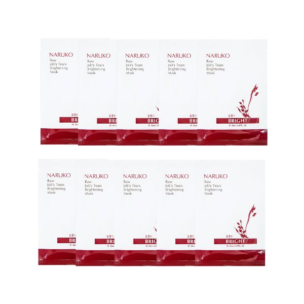 Combo 10 Mặt Nạ Naruko Ý Dĩ Nhân Đỏ Dưỡng Sáng Da 25ml