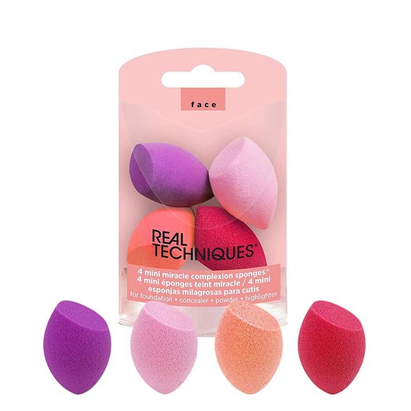​​Bộ 4 Bông Mút Real Techniques 4 Mini Miracle Complexion Sponges