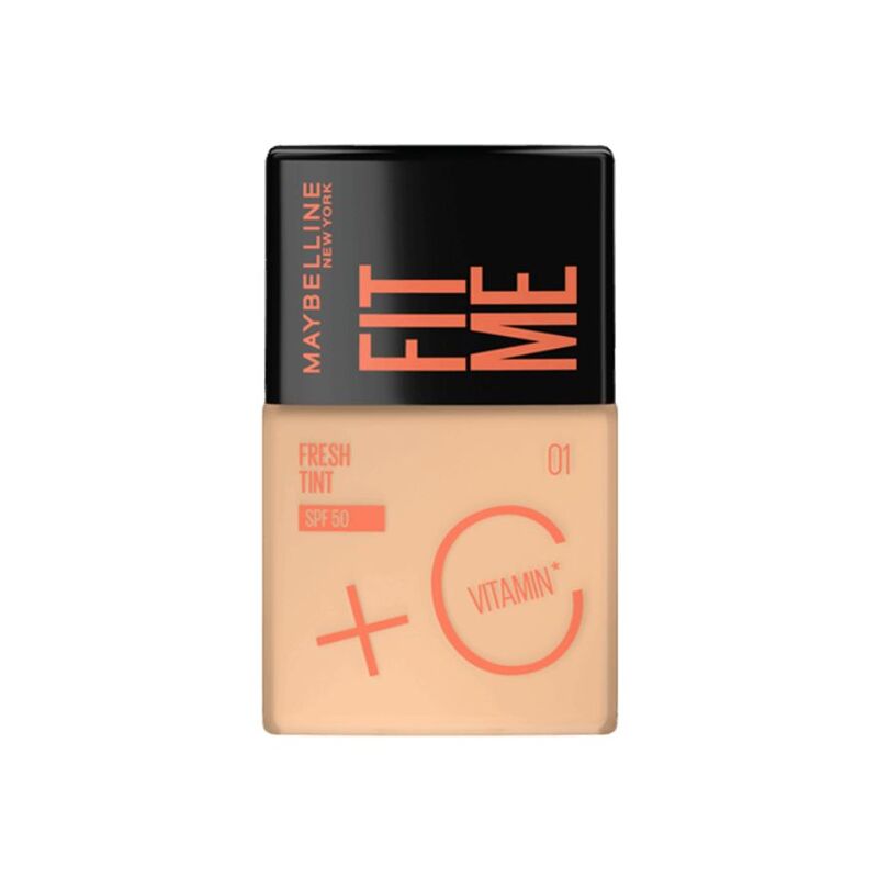 Kem Nền Maybelline Fit Me Foundation Fresh Tint SPF50 Sáng Da, Chống Nắng 30ml - 01