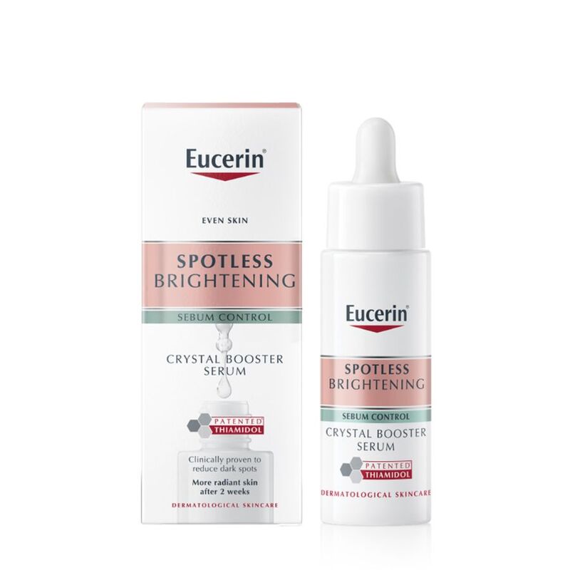 Serum Eucerin Spotless Brightening Crystal Booster Serum Giảm Thâm Nám Cho Da Nhờn 30ml 