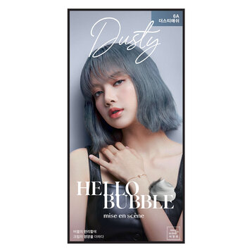 Thuốc Nhuộm Tóc Miseen Hello Bubble Dusty ASH 6A