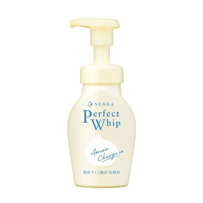 Bọt Rửa Mặt Dịu Nhẹ Senka Perfect Whip Amino Charge In Dịu Nhẹ 150ml