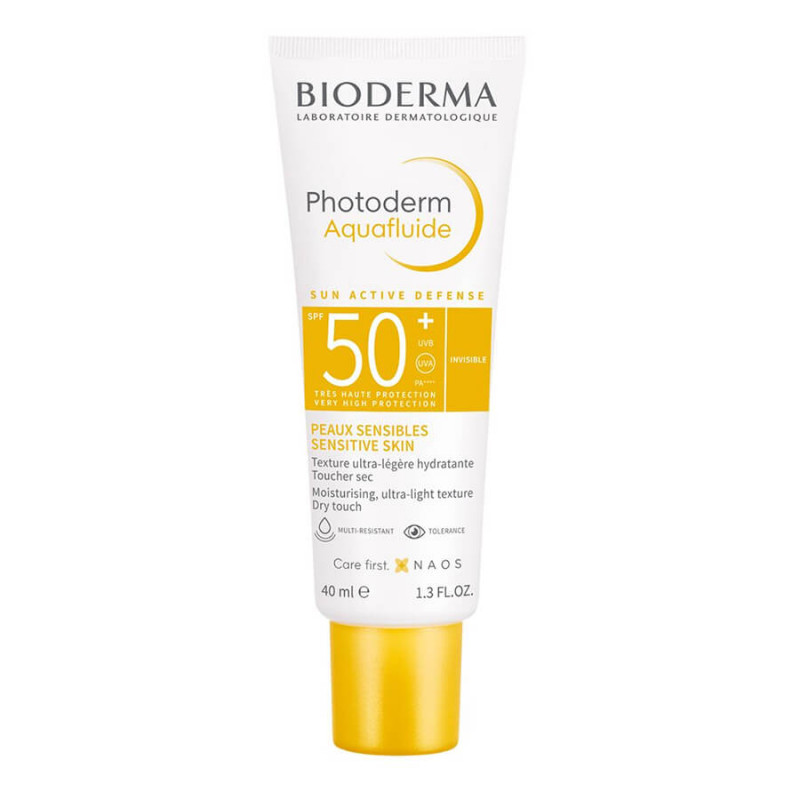 Kem Chống Nắng Bioderma Photoderm Aquafluide SPF 50+ Giảm Bóng Nhờn 40ml
