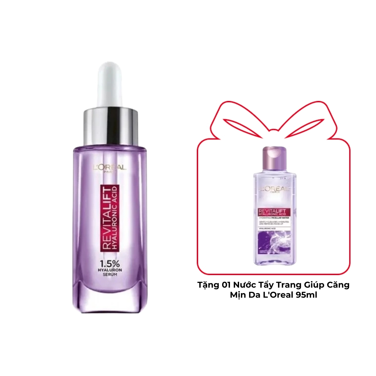 Tinh Chất L'Oreal Revitalift 1.5% Hyaluronic Acid Cấp Ẩm Sáng Da 30ml