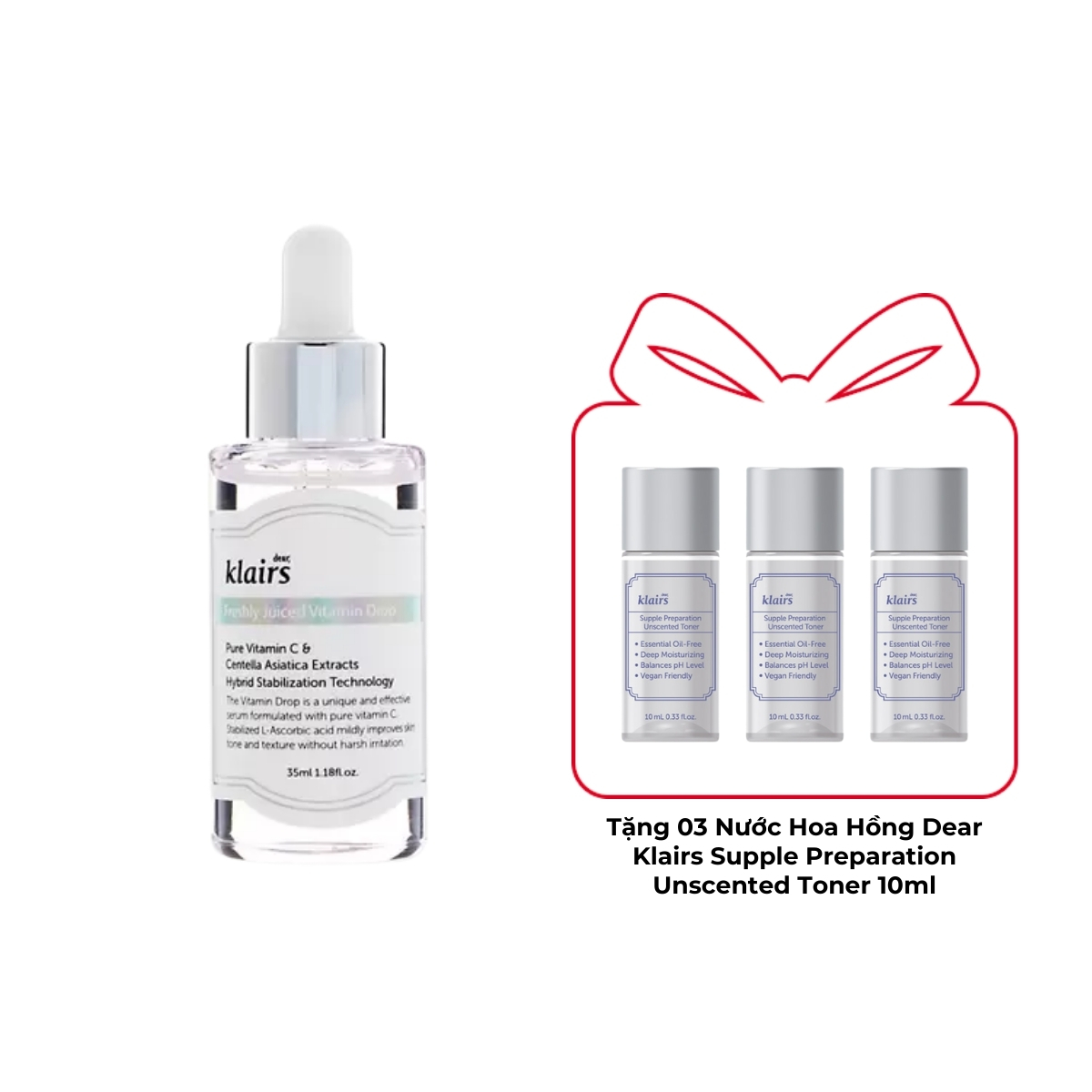 Tinh Chất Klairs Freshly Juiced Vitamin Drop Vitamin C Làm Sáng Da 35ml