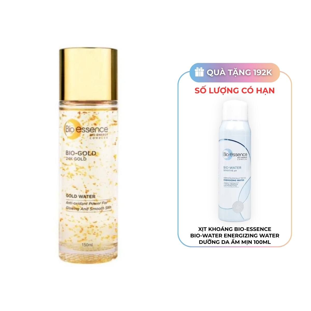 Nước Dưỡng Bio-essence Bio-Gold Vàng 24K Ngừa Lão Hoá Da 150ml