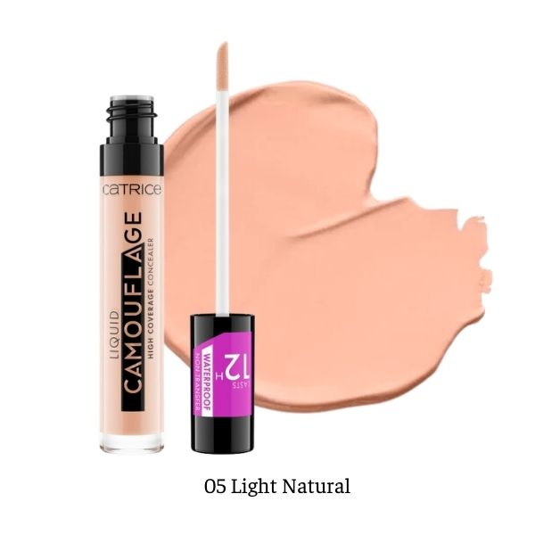 Che Khuyết Điểm Catrice Liquid Camouflage High - 05 Light Natural