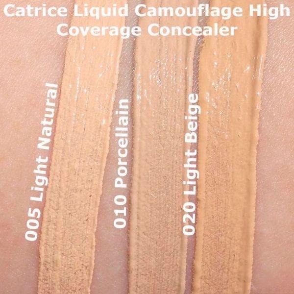 Che Khuyết Điểm Catrice Liquid Camouflage tone màu nổi bật