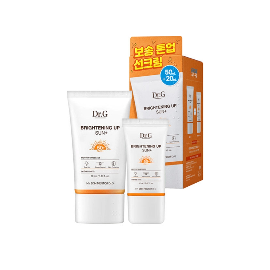 Mô tả Combo Kem Chống Nắng DR.G Brightening Up Sun+ SPF50+ PA+++