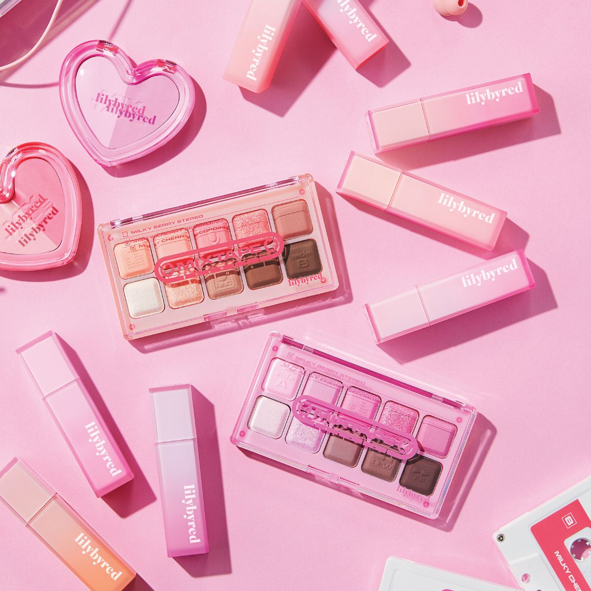 Đánh giá Phấn Mắt Lilybyred 10 ô Mood Keyboard Mix Tape