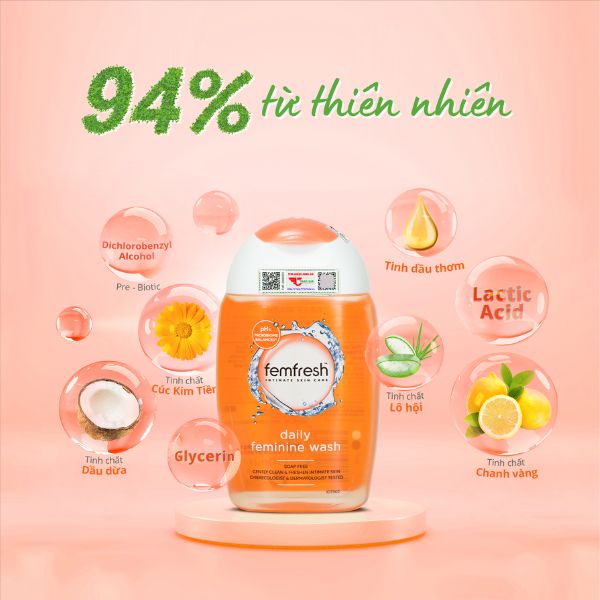 Dung Dịch Vệ Sinh Femfresh Daily Intimate Wash 150ml