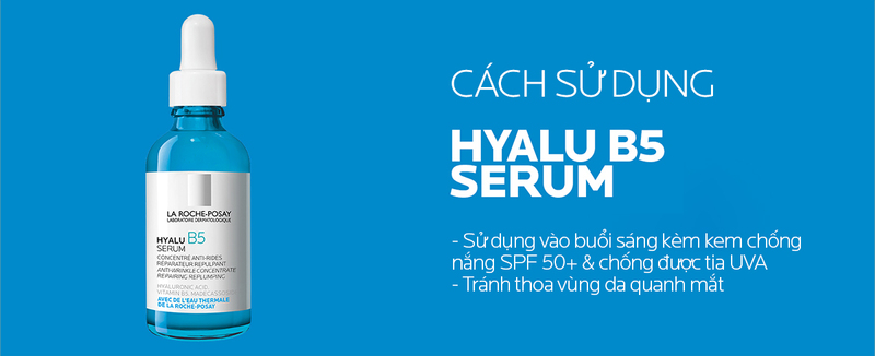 Tinh Chất La Roche-Posay Hyalu B5 Serum Phục Hồi Độ Ẩm Săn Chắc Da 30ml