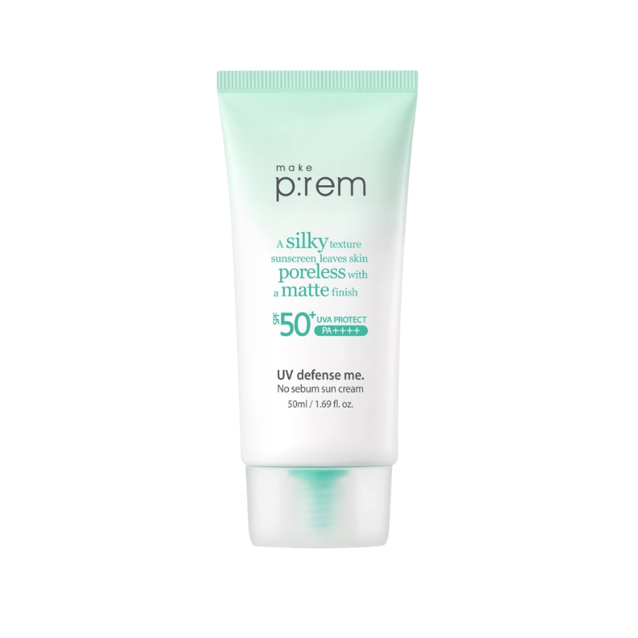 Kem Chống Nắng No Sebum Sun Cream Make P:rem Kiềm Dầu 6H SPF 50+ PA++++ - 50ml