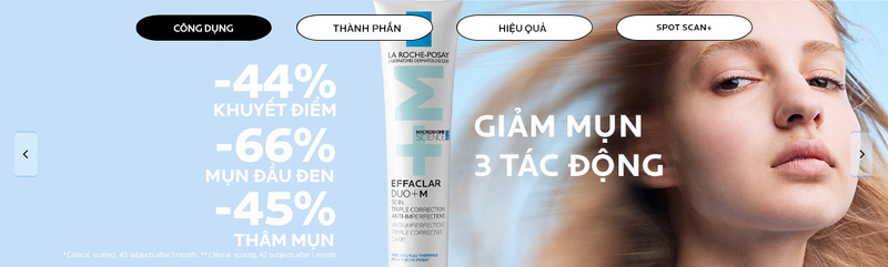Kem Dưỡng La Roche-Posay Effaclar DUO+M Giảm Mụn 40ml
