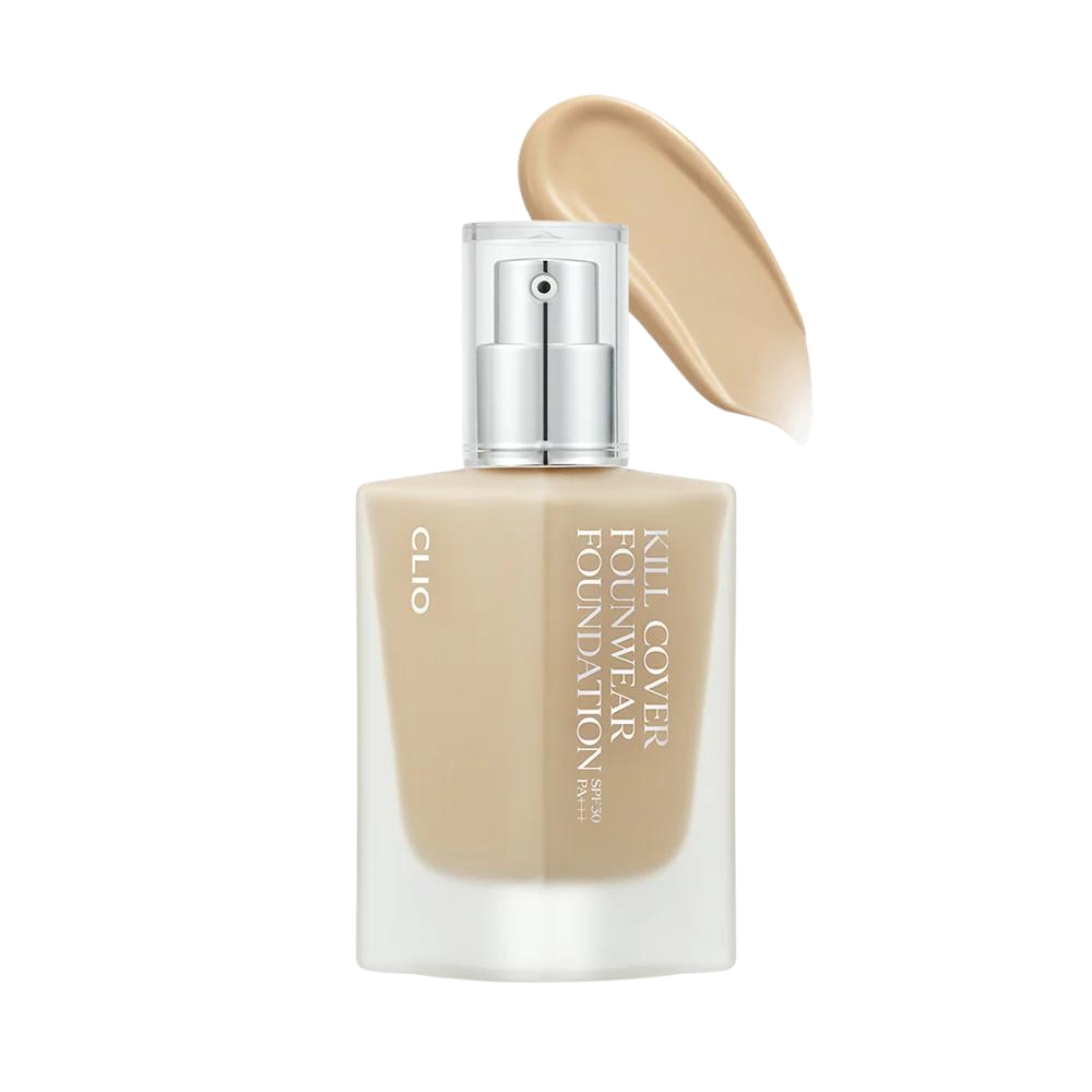 Kem Nền CLIO Kill Cover Founwear Foundation SPF30 PA+++ #3 LINEN