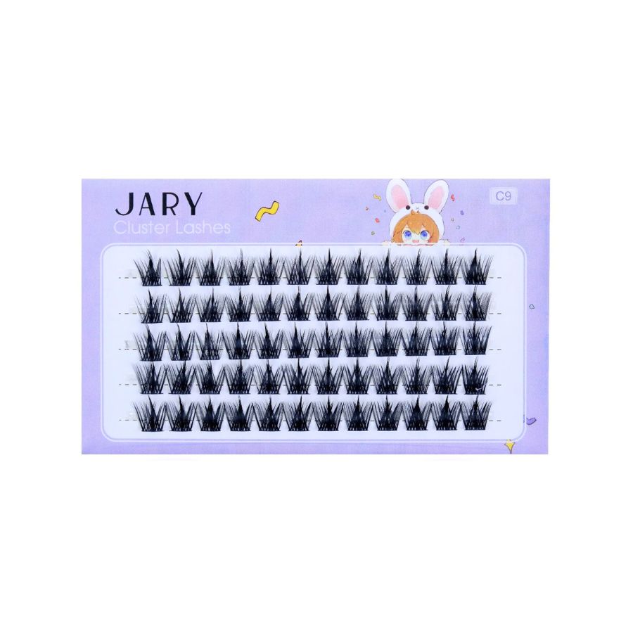 Lông Mi Giả Jary Cluster Lashes Hộp 5 Hàng - C9 Ngọn Lửa