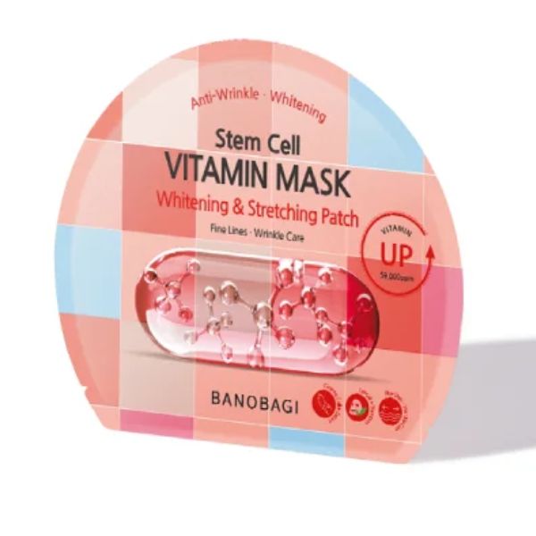 Mặt Nạ Banobagi Stem Cell Vitamin Mask - Whitening & Stretching Patch