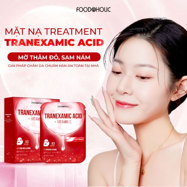 Mặt Nạ Food A Holic - Glutathione Dưỡng Trắng, Đều Màu Da 1 PCS