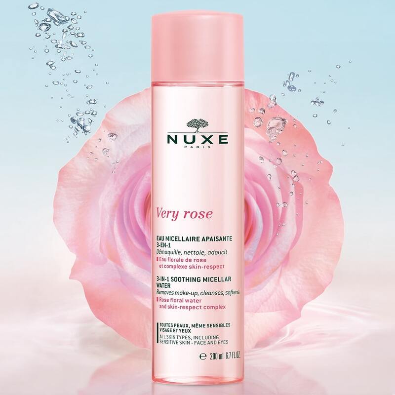 Mô tả nước tẩy trang Nuxe Very Rose 3-IN-1 200ml
