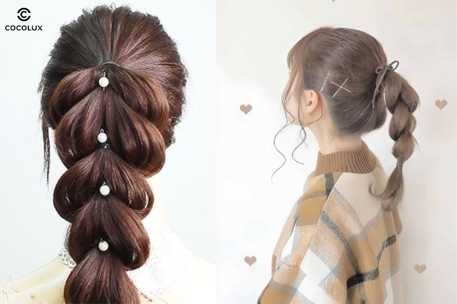 Tóc tết đuôi ngựa giúp bạn khoe trọn cá tính hiện đại và năng động trong từng chuyển động