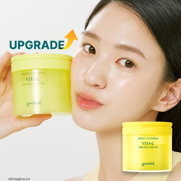 Nước Hoa Hồng Dạng Miếng Green Tangerine Vita C Dark Spot Care Toner Pad