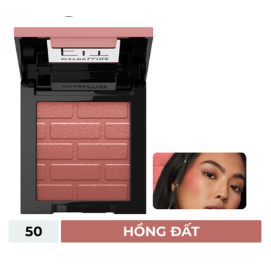 Mô tả Phấn Má Hồng Maybelline Mịn Lì 50 Revolutionary 4.5g
