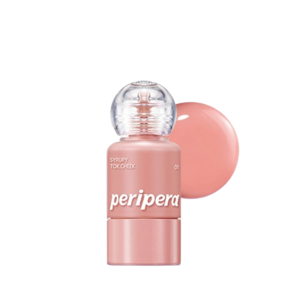 Phấn Má Peripera Syrupy Tok Cheek Dạng Kem #01 Light Peach