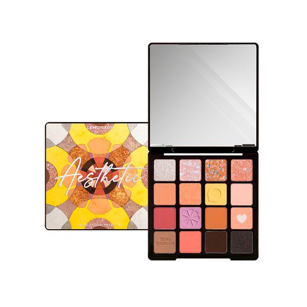 Phấn Mắt Lemonade Aesthetic Eyeshadow Palette 16 Ô 20.8g Version 2