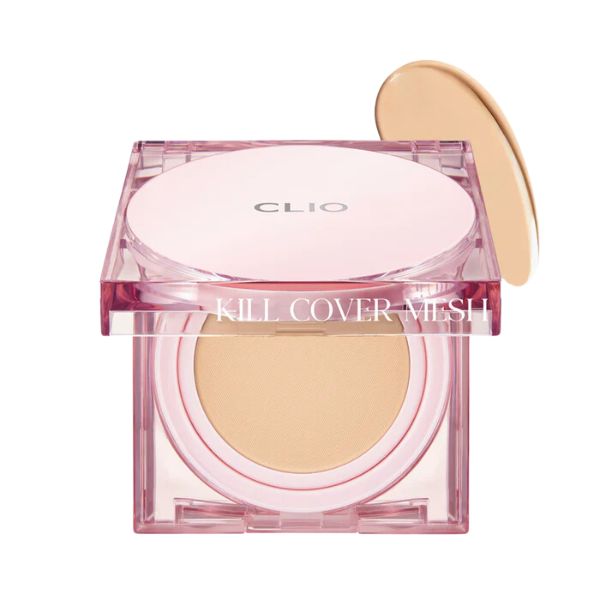 Phấn Nước Clio Kill Cover Mesh Glow SPF50+, PA++++ #4 Ginger: Dành cho tone da tối