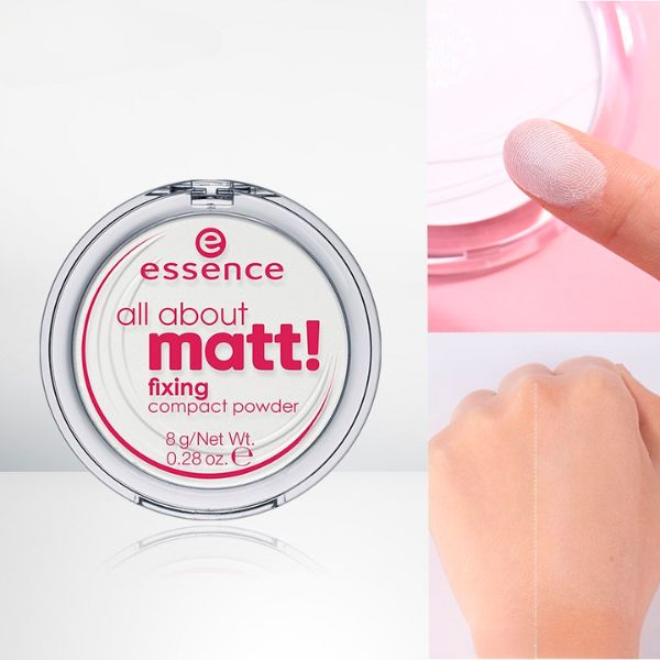 Phấn Phủ Essence All About Matt có chất phấn cực mịn