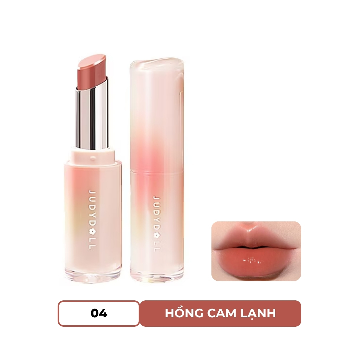 Son Dưỡng Judy Doll Có Màu Watery Glow Lipstick #04 Jelly