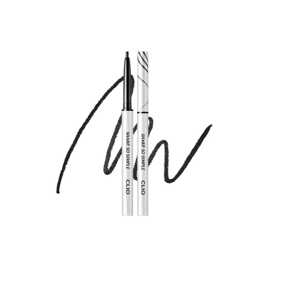 Chì Kẻ Mắt CLIO Sharp So Simple Waterproof Pencil Liner 001 Màu Đen