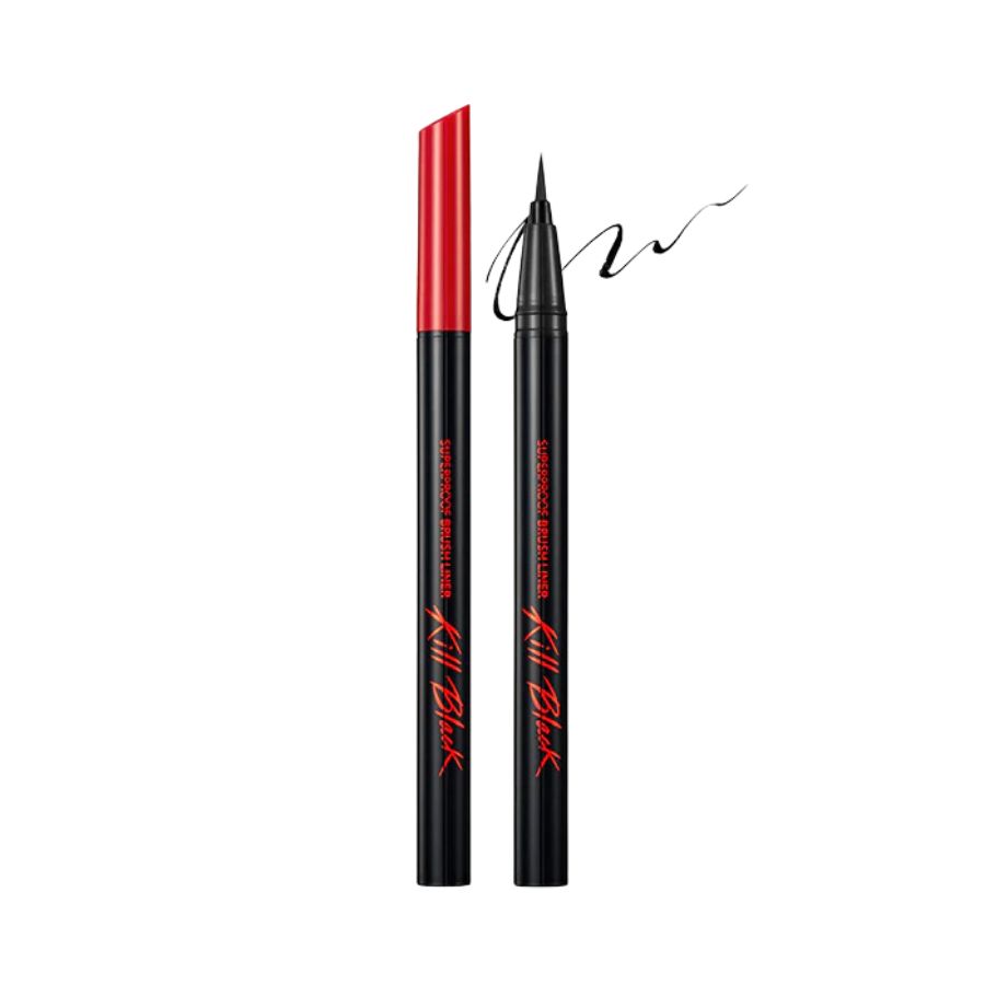 Dạ Kẻ Mắt CLIO Superproof Brush Liner Kill Black Màu Đen