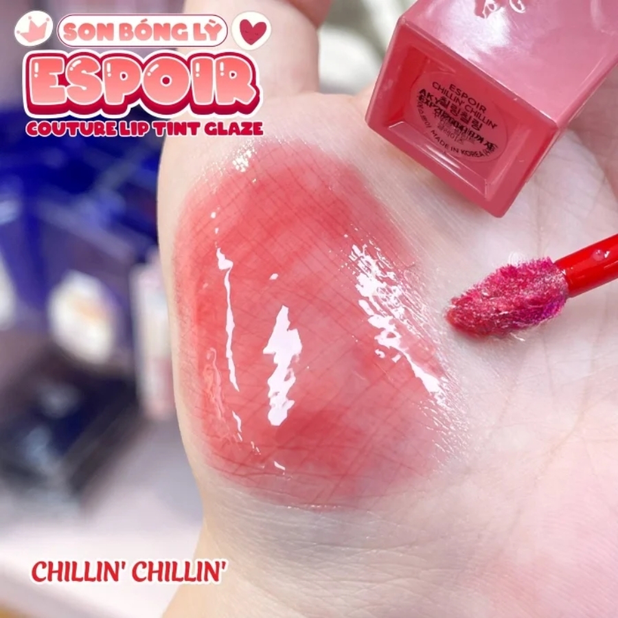 Mô tả Son Bóng Espoir Couture Lip Tint Glaze Chillin Chillin - BE301	