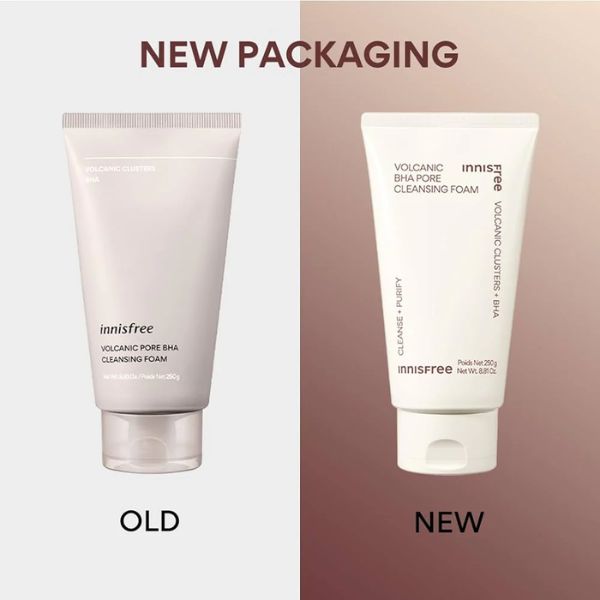 Sữa Rửa Mặt Innisfree Volcanic Clusters + BHA Pore 150g - Tro Núi Lửa