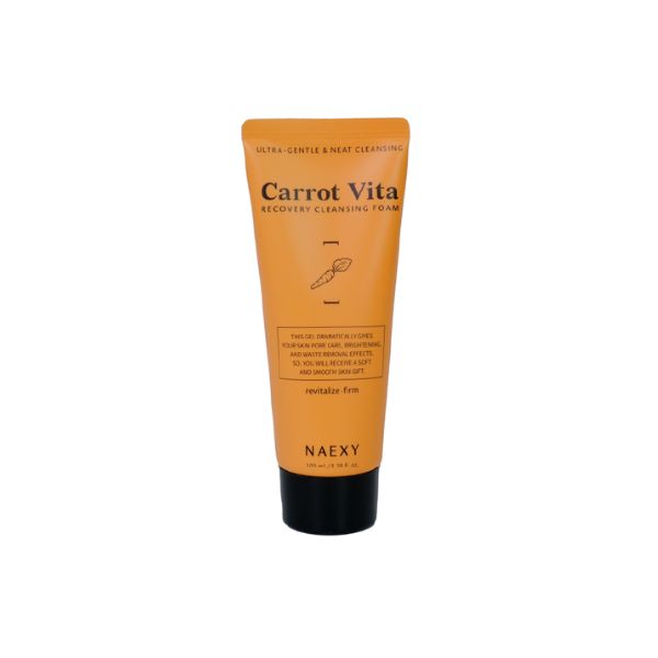 Sữa Rửa Mặt Naexy Carrot Vita Recovery Cleansing Foam 100ml