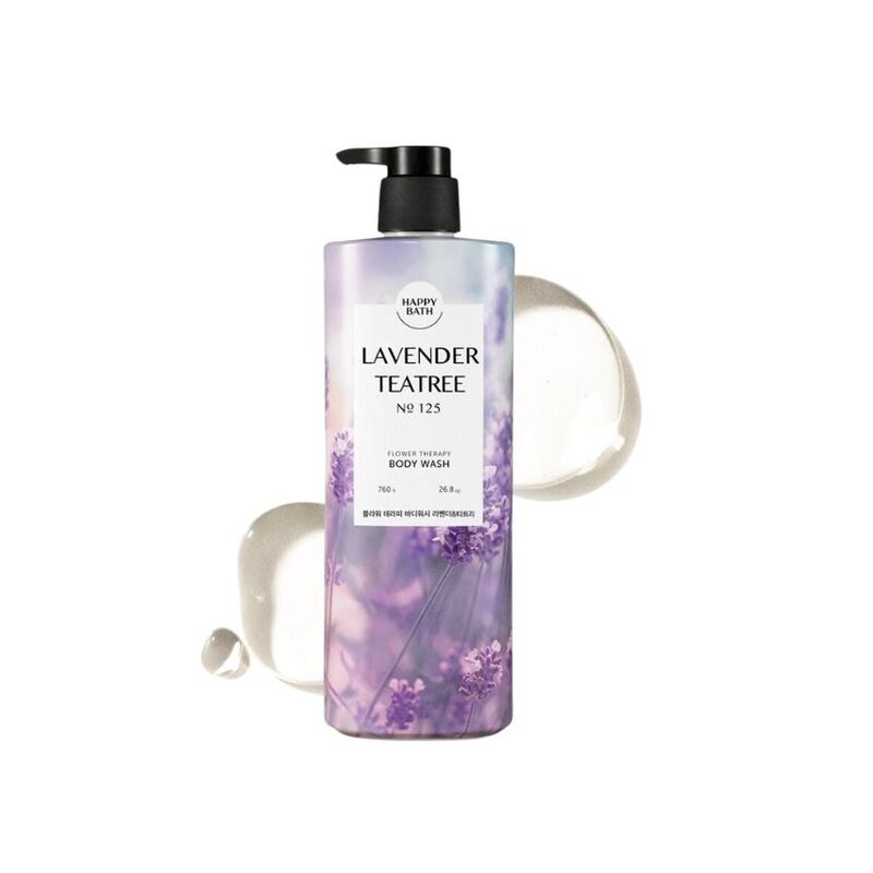Sữa Tắm Happy Bath Lavender Teatree 760g - Lavender